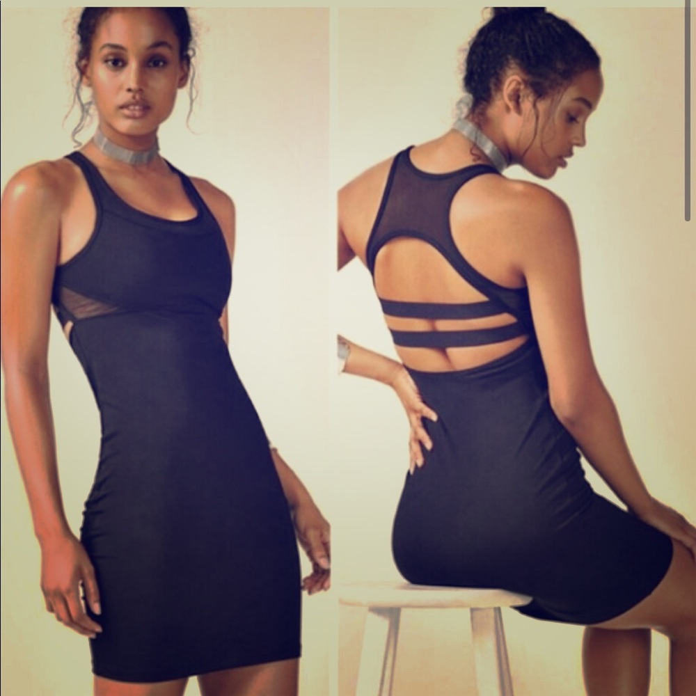 Fabletics bodycon compression dress nwt sz m